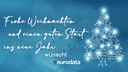 eurodata wünscht geruhsame Weihnachten & ein gesundes neues Jahr